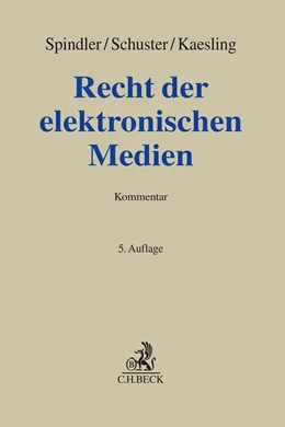 Abbildung von Spindler / Schuster | Recht der elektronischen Medien | 5. Auflage | 2024 | beck-shop.de
