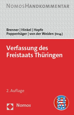 Abbildung von Brenner / Hinkel | Verfassung des Freistaats Thüringen | 2. Auflage | 2023 | beck-shop.de
