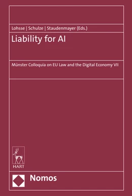 Abbildung von Lohsse / Schulze | Liability for AI | 1. Auflage | 2023 | beck-shop.de
