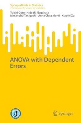Abbildung von Goto / Nagahata | ANOVA with Dependent Errors | 1. Auflage | 2023 | beck-shop.de