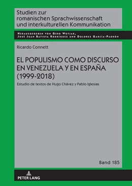 Abbildung von Connett | El populismo como discurso en Venezuela y en España (1999-2018) | 1. Auflage | 2023 | beck-shop.de