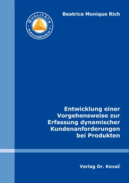 Abbildung von Rich | Entwicklung einer Vorgehensweise zur Erfassung dynamischer Kundenanforderungen bei Produkten | 1. Auflage | 2023 | 8 | beck-shop.de