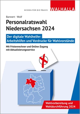 Abbildung von Bannert / Wolf | Personalratswahl Niedersachsen 2024 • CD-ROM | 5. Auflage | 2023 | beck-shop.de