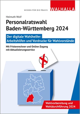 Abbildung von Wolf | Personalratswahl Baden-Württemberg 2024 • CD-ROM | 4. Auflage | 2023 | beck-shop.de