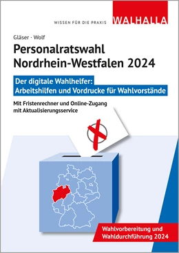 Abbildung von Gläser / Wolf | Personalratswahl Nordrhein-Westfalen 2024 • CD-ROM | 5. Auflage | 2024 | beck-shop.de