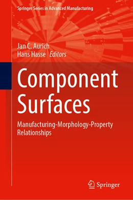 Abbildung von Aurich / Hasse | Component Surfaces | 1. Auflage | 2023 | beck-shop.de