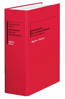 Abbildung von Henrich / Dutta | Internationales Ehe- und Kindschaftsrecht | 7. Auflage | 2024 | beck-shop.de
