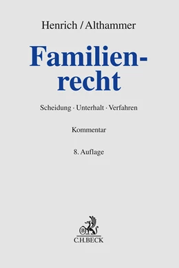 Abbildung von Henrich / Althammer | Familienrecht | 8. Auflage | 2025 | beck-shop.de