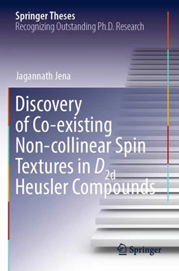 Abbildung von Jena | Discovery of Co-existing Non-collinear Spin Textures in D2d Heusler Compounds | 1. Auflage | 2023 | beck-shop.de
