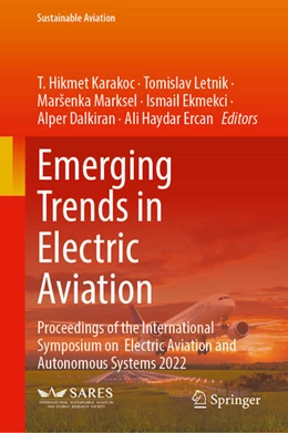 Abbildung von Karakoc / Letnik | Emerging Trends in Electric Aviation | 1. Auflage | 2023 | beck-shop.de