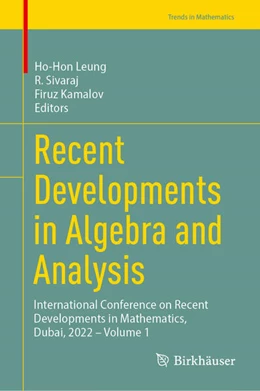 Abbildung von Leung / Sivaraj | Recent Developments in Algebra and Analysis | 1. Auflage | 2024 | beck-shop.de