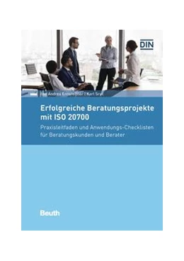 Abbildung von Ennsfellner / Sruc | Erfolgreiche Beratungsprojekte mit ISO 20700 - Buch mit E-Book | 1. Auflage | 2023 | beck-shop.de