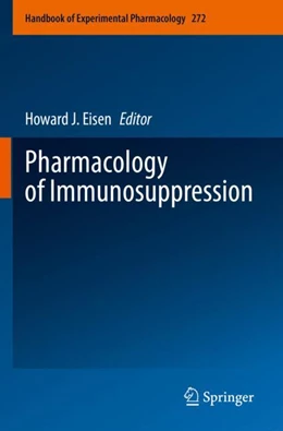 Abbildung von Eisen | Pharmacology of Immunosuppression | 1. Auflage | 2023 | 272 | beck-shop.de