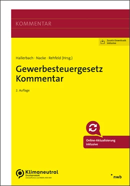 Abbildung von Hallerbach / Nacke | Gewerbesteuergesetz Kommentar | 2. Auflage | 2023 | beck-shop.de