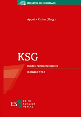 Abbildung von Appel / Krohn (Hrsg.) | KSG | 1. Auflage | 2025 | beck-shop.de