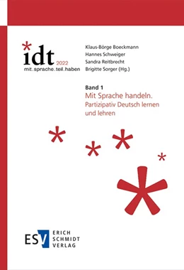 Abbildung von Boeckmann / Schweiger | IDT 2022: *mit.sprache.teil.habenBand 1: Mit Sprache handeln | 1. Auflage | 2023 | beck-shop.de