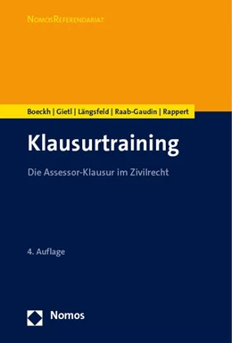 Abbildung von Boeckh / Gietl | Klausurtraining | 4. Auflage | 2024 | beck-shop.de