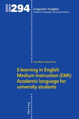 Abbildung von Piquer-Píriz | E-learning in English Medium Instruction (EMI): Academic language for university students | 1. Auflage | 2023 | beck-shop.de