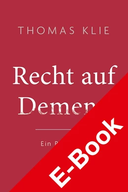 Abbildung von Klie | Recht auf Demenz | 1. Auflage | 2021 | beck-shop.de