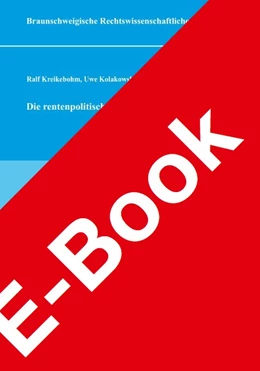 Abbildung von Kolakowski / Kreikebohm | Die rentenpolitische Agenda 2030 | 2. Auflage | 2018 | beck-shop.de