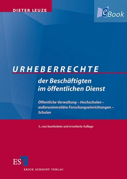 Abbildung von Leuze | Urheberrechte der Beschäftigten im öffentlichen Dienst | 3. Auflage | 2013 | beck-shop.de