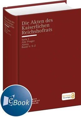 Abbildung von Sellert | Die Akten des Kaiserlichen Reichshofrats (RHR) | 1. Auflage | 2019 | beck-shop.de