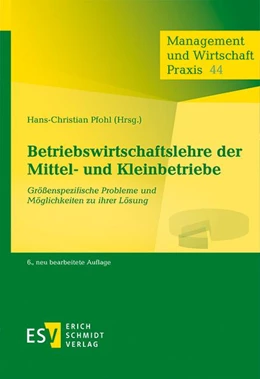 Abbildung von Pfohl | Betriebswirtschaftslehre der Mittel- und Kleinbetriebe | 6. Auflage | 2020 | beck-shop.de