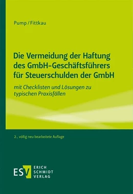 Abbildung von Fittkau / Pump | Die Vermeidung der Haftung des GmbH-Geschäftsführers für Steuerschulden der GmbH | 2. Auflage | 2020 | beck-shop.de