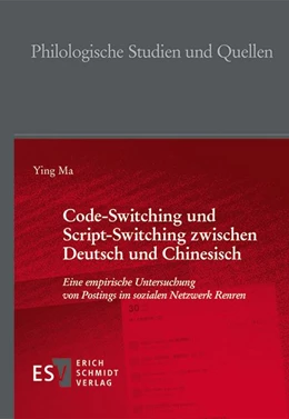 Abbildung von Ma | Code-Switching und Script-Switching zwischen Deutsch und Chinesisch | 1. Auflage | 2022 | beck-shop.de