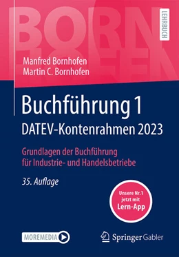 Abbildung von Bornhofen | Buchführung 1 DATEV-Kontenrahmen 2023 | 35. Auflage | 2023 | beck-shop.de