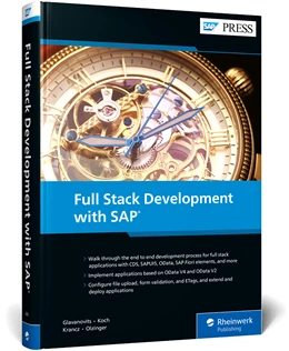Abbildung von Glavanovits / Koch | Full Stack Development with SAP | 1. Auflage | 2024 | beck-shop.de