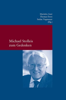 Abbildung von Auer / Duve | Michael Stolleis - zum Gedenken | 1. Auflage | 2023 | beck-shop.de