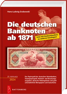 Abbildung von Grabowski | Die deutschen Banknoten ab 1871 | 23. Auflage | 2023 | beck-shop.de