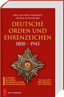 Abbildung von Nimmergut / Autengruber | Deutsche Orden und Ehrenzeichen 1800 - 1945 | 24. Auflage | 2023 | beck-shop.de