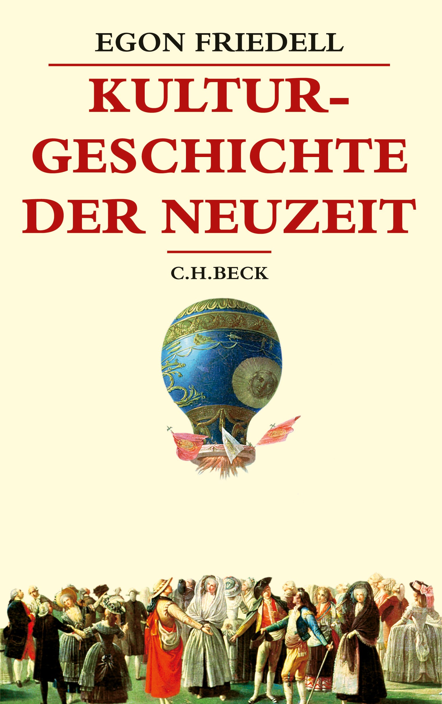 Cover: Friedell, Egon, Kulturgeschichte der Neuzeit