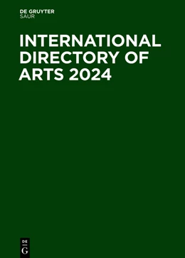 Abbildung von International Directory of Arts 2024 | 48. Auflage | 2023 | 48 | beck-shop.de