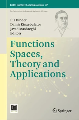 Abbildung von Binder / Kinzebulatov | Function Spaces, Theory and Applications | 1. Auflage | 2023 | 87 | beck-shop.de