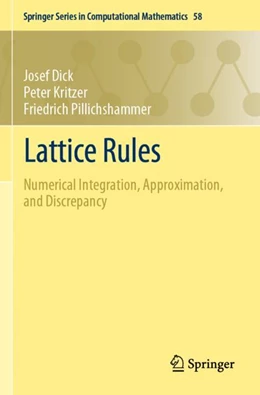 Abbildung von Dick / Kritzer | Lattice Rules | 1. Auflage | 2023 | 58 | beck-shop.de