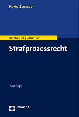 Abbildung von Kindhäuser / Schumann | Strafprozessrecht | 7. Auflage | 2023 | beck-shop.de
