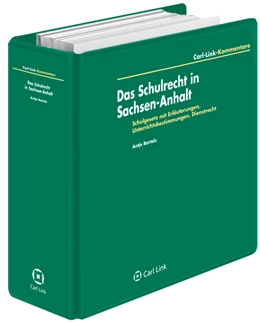 Abbildung von Boehm / Bartels | Das Schulrecht in Sachsen-Anhalt | 1. Auflage | 2019 | beck-shop.de