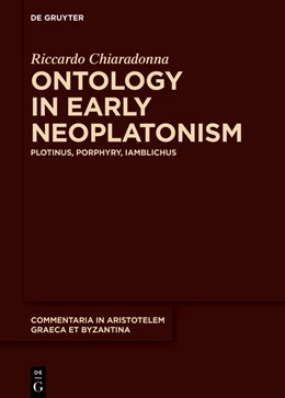 Abbildung von Chiaradonna | Ontology in Early Neoplatonism | 1. Auflage | 2023 | beck-shop.de