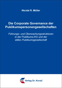 Abbildung von Müller | Die Corporate Governance der Publikumspersonengesellschaften | 1. Auflage | 2023 | 266 | beck-shop.de