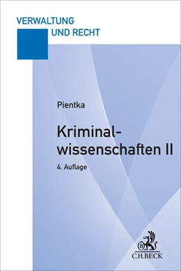 Abbildung von Pientka | Kriminalwissenschaften II | 4. Auflage | 2023 | beck-shop.de