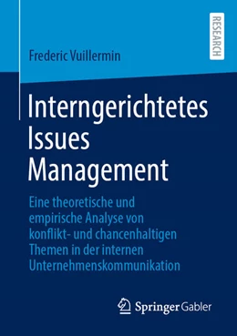 Abbildung von Vuillermin | Interngerichtetes Issues Management | 1. Auflage | 2023 | beck-shop.de
