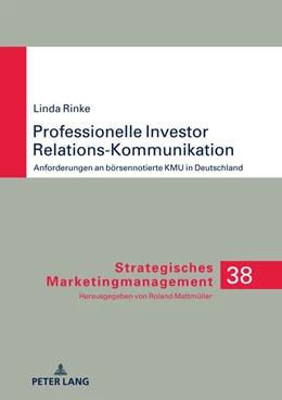 Abbildung von Rinke | Professionelle Investor Relations-Kommunikation | 1. Auflage | 2023 | beck-shop.de