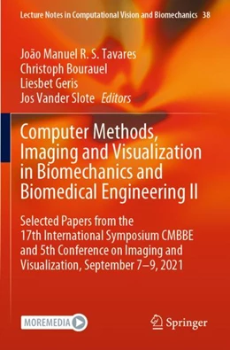 Abbildung von Tavares / Bourauel | Computer Methods, Imaging and Visualization in Biomechanics and Biomedical Engineering II | 1. Auflage | 2023 | 38 | beck-shop.de
