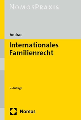 Abbildung von Andrae | Internationales Familienrecht | 5. Auflage | 2024 | beck-shop.de