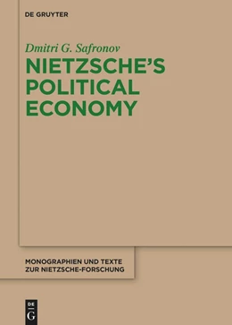 Abbildung von Safronov | Nietzsche's Political Economy | 1. Auflage | 2023 | beck-shop.de