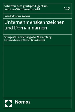Abbildung von Robens | Unternehmenskennzeichen und Domainnamen | 1. Auflage | 2023 | 142 | beck-shop.de