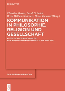Abbildung von Berner / Schmidt | Kommunikation in Philosophie, Religion und Gesellschaft | 1. Auflage | 2023 | 35 | beck-shop.de